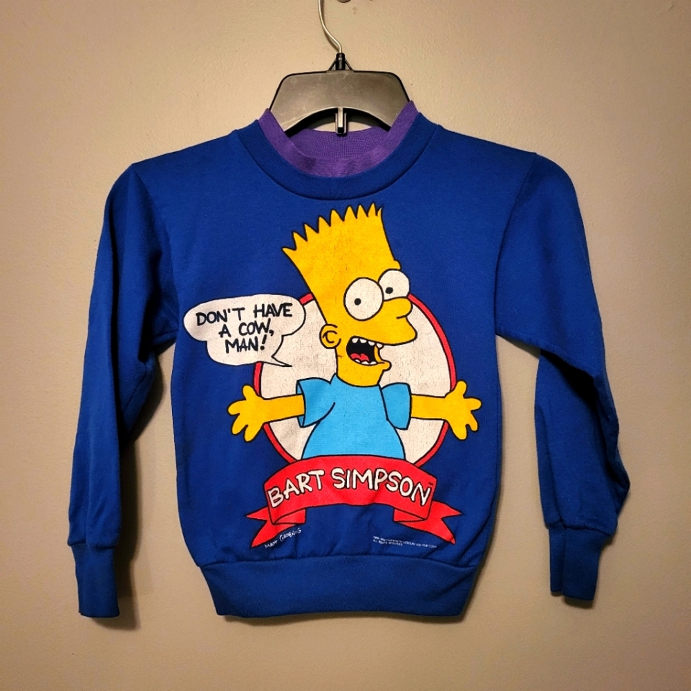 Vintage Bart Simpson Crewneck